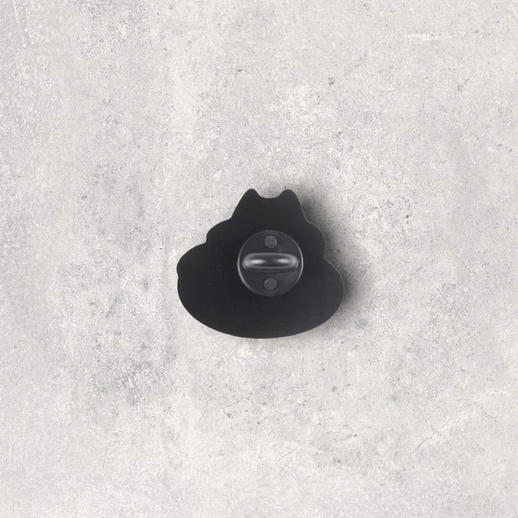 NEW Catpuccino Cat Kitten Teacup Enamel Pin Brooch - Picture 3 of 3